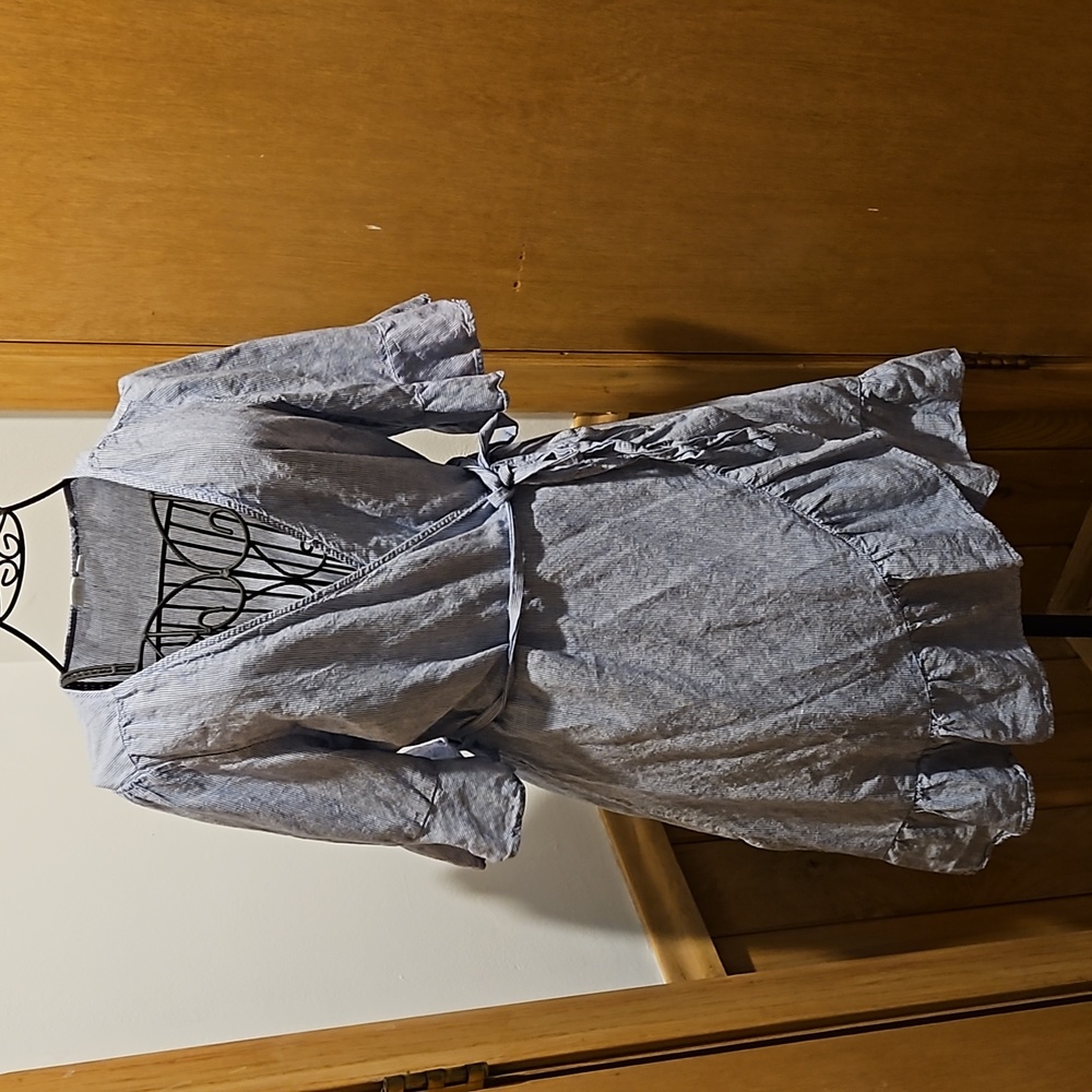 Gap Wrap Short Sleeve Dress